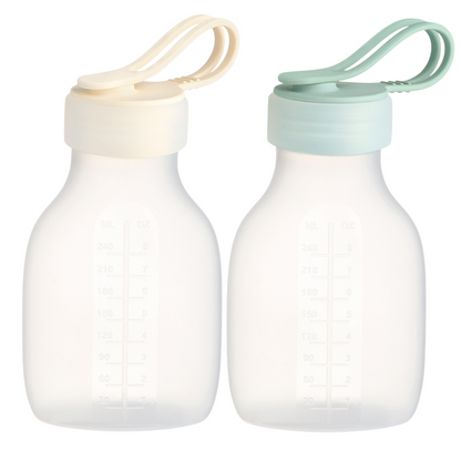 Silicone Milk Storage Bottles