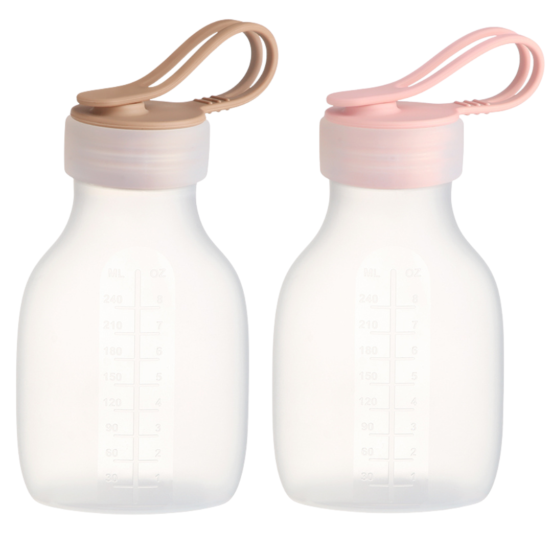 Silicone Milk Storage Bottles