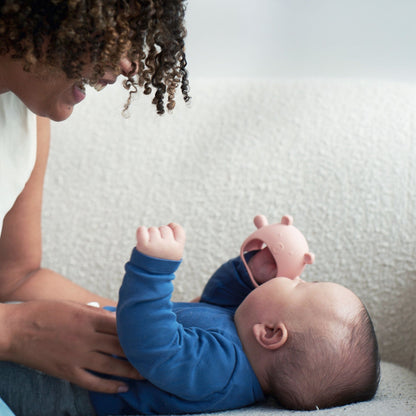 Anneau de dentition en silicone pour bébé